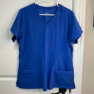 Jockey Women’s Scrub Top Royal Blue Size Large